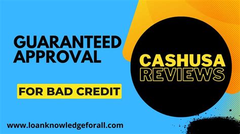 Cashusa Loan Application Review